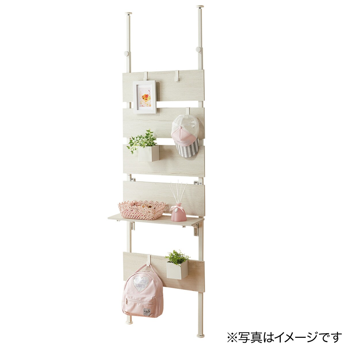 突っ張りラック カエサル 60cm幅 ホワイトウォッシュ 通販 ニトリネット 公式 家具 インテリア通販 突っ張りラック カエサル 60cm幅 ホワイトウォッシュ 通販 ニトリネット 公式 家具 インテリア通販
