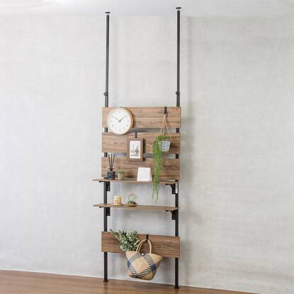 突っ張りラック カエサル 80cm幅 ミドルブラウン 通販 ニトリネット 公式 家具 インテリア通販 突っ張りラック カエサル 80cm幅 ミドルブラウン 通販 ニトリネット 公式 家具 インテリア通販