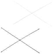 【Nポルダ・Nポルダディープ用】 別売りクロスバー 幅40・60・80cm用