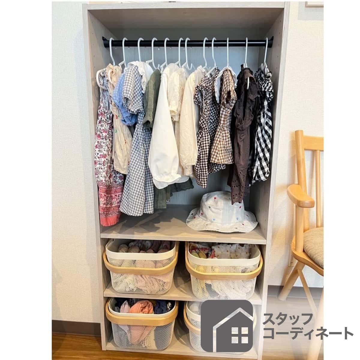 ハンガーポール Nクリックディープ ワイド用ハンガーポール(BK) | ニトリネット【公式