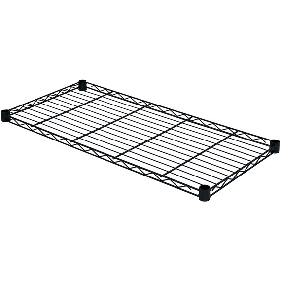 【スチールラックCUSTOM 幅85cm専用】追加棚板(ブラック) 1枚目画像