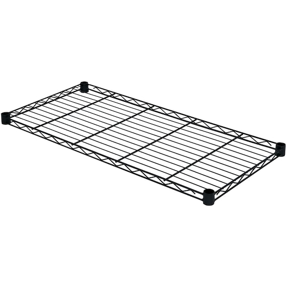 【スチールラックCUSTOM 幅85cm専用】追加棚板(ブラック) 1枚目画像
