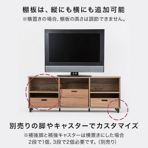 簡単組立て Nクリック ボックス レギュラー3段(ホワイトウォッシュ) 7枚目画像