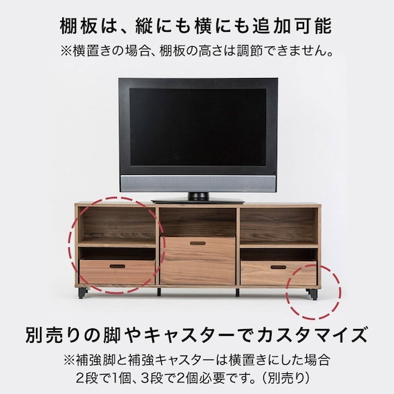 簡単組立て Nクリック ボックス ワイド3段(ホワイトウォッシュ) 17枚目画像