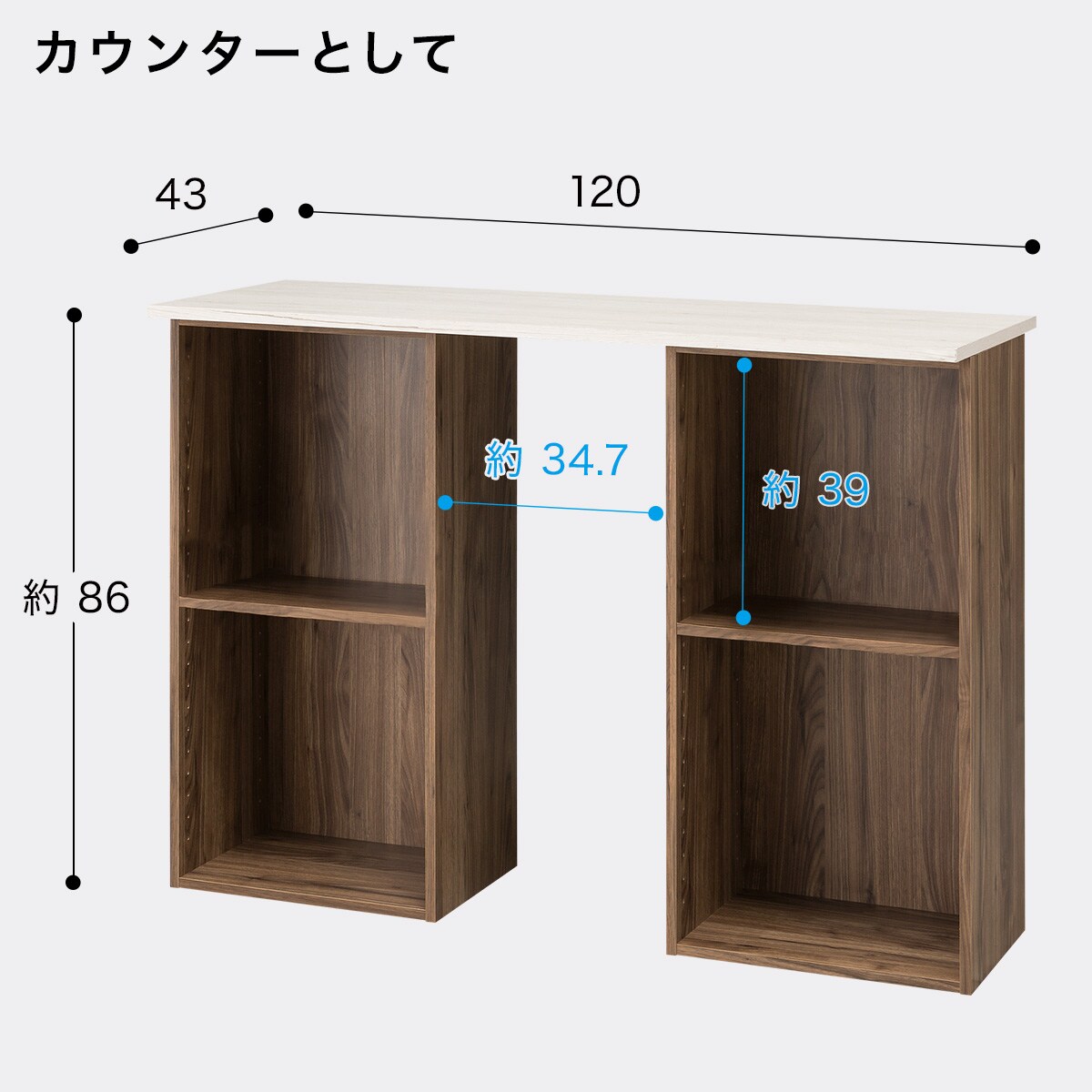 簡単組立て Nクリック ボックス ワイド3段(ライトブラウン)通販