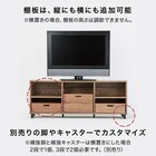 簡単組立て Nクリック ボックス レギュラー2段(ミドルブラウン2) 6枚目画像