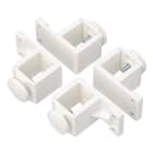 【Nポルダ・Nポルダディープ2用】 パンチングボード連結パーツ 4個セット(ホワイト YP01) 1枚目画像