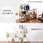 ボックスが選べるオープンシェルフMS 基本シェルフ(4段3連 ホワイト) 5枚目画像