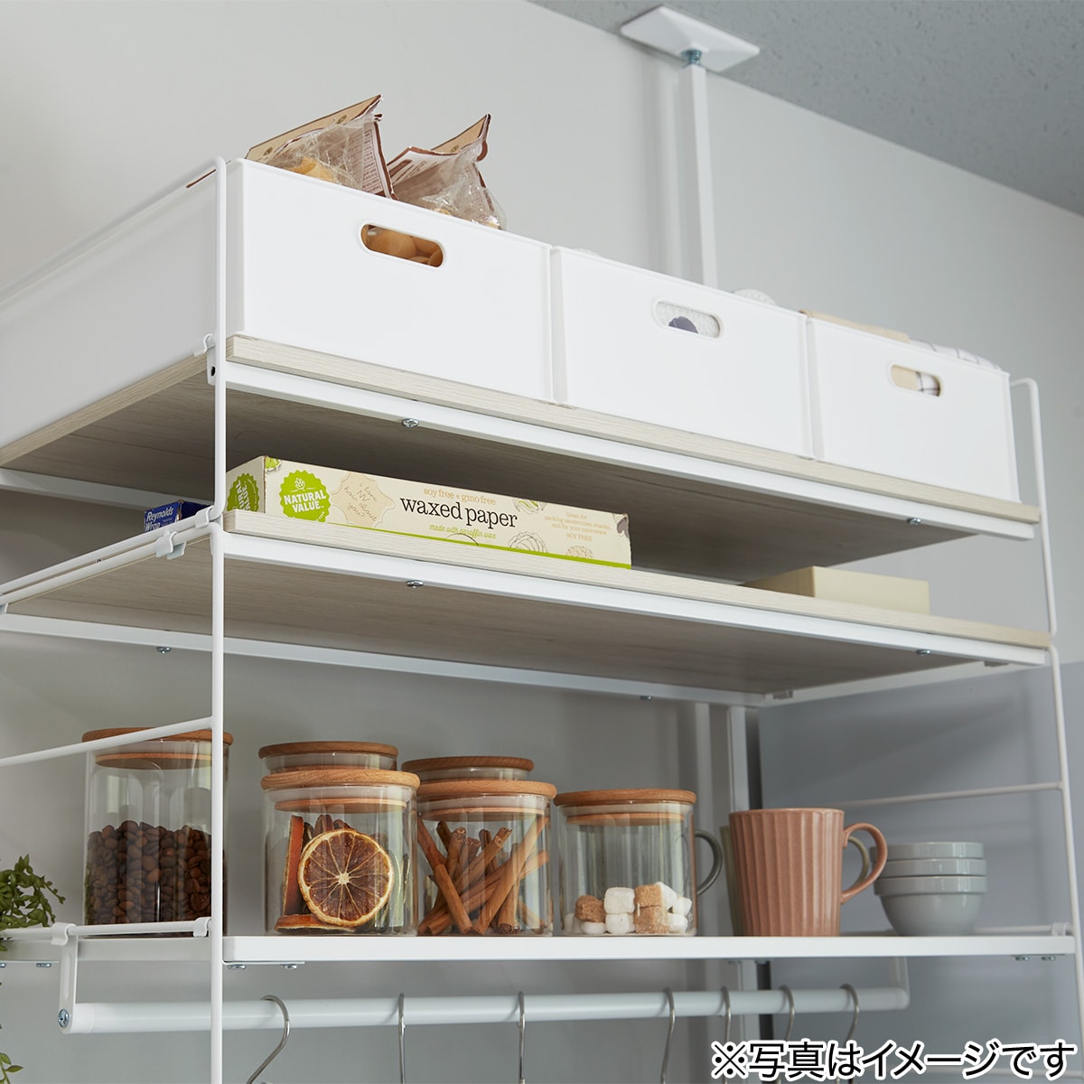 幅80cmセット 【Nポルダディープ一連専用】上段部追加ユニット