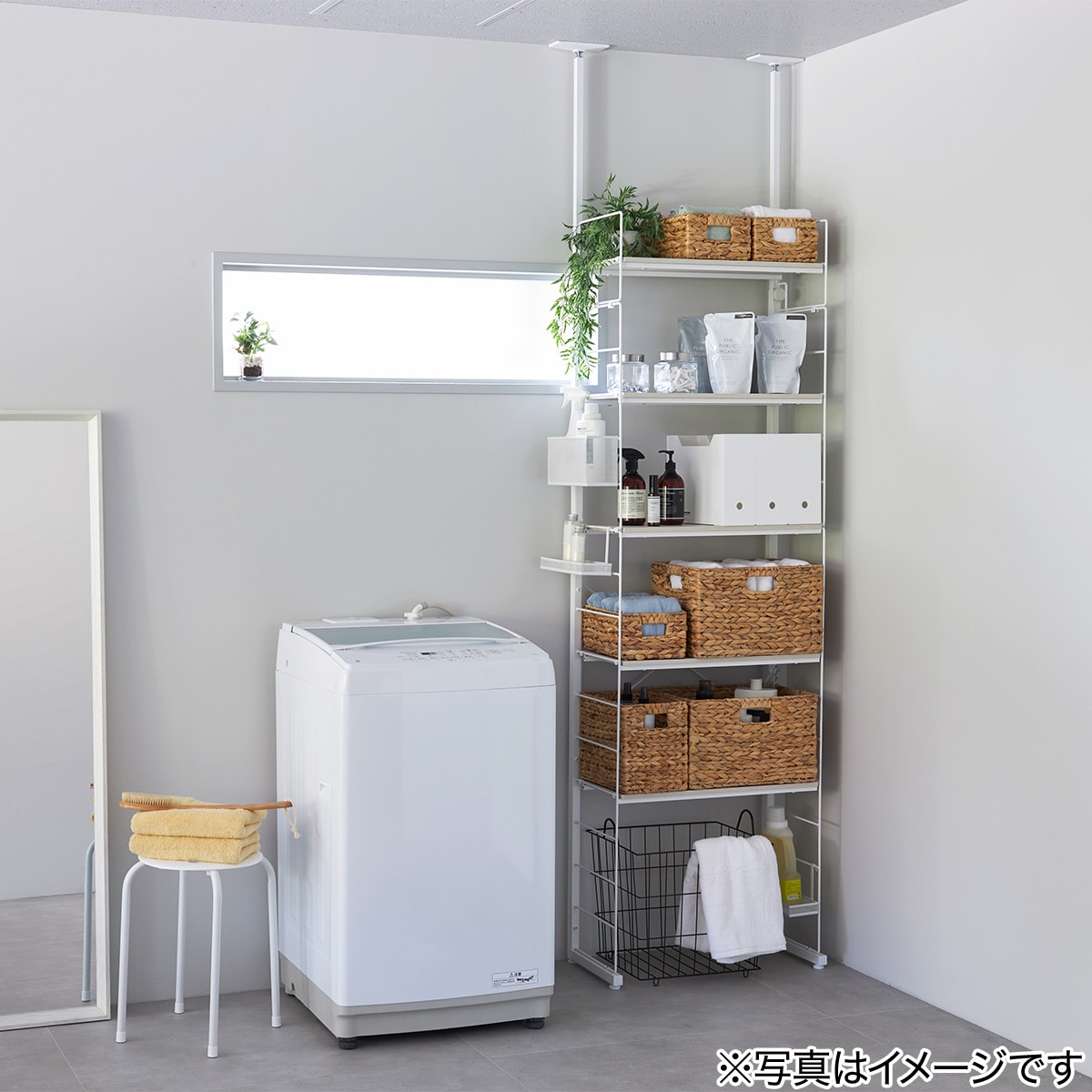 幅80cmセット 【Nポルダディープ一連専用】上段部追加ユニット