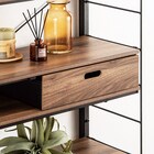 【Nポルダ・Nポルダディープ2用】引出し(幅39cm 高さ10cm C2 3910 ミドルブラウン) 1枚目画像