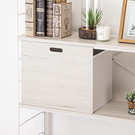 【Nポルダ・Nポルダディープ2用】引出し(幅39cm 高さ33cm C7 ホワイトウォッシュ) 1枚目画像