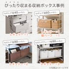 突っ張り壁面収納Nポルダ2連セット(幅40cm+40cm ホワイトウォッシュ) 11枚目画像