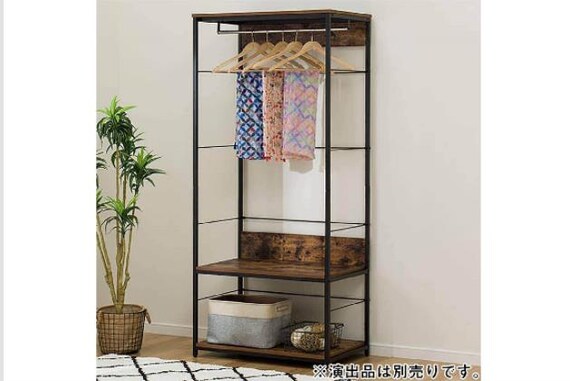 ﾊﾝｶﾞｰﾗｯｸ N ｽﾃｲﾝ 1880 BR | ニトリネット【公式】 家具・インテリア通販