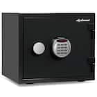 クリスタル 耐火耐水金庫(容量19L ブラック) 1枚目画像