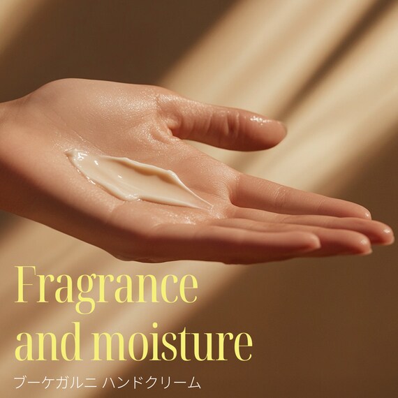 ブーケガルニ フレグランス ハンドクリーム(ホワイトムスクの香り) 6枚目画像