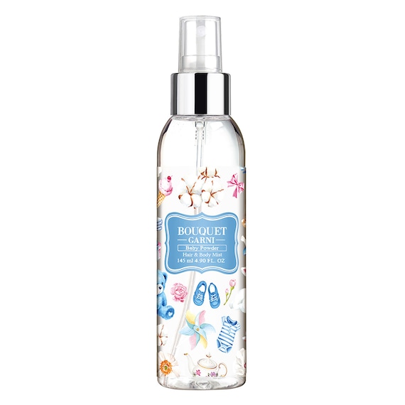 ブーケガルニ ヘア&ボディミスト(ベビーパウダーの香り) 1枚目画像