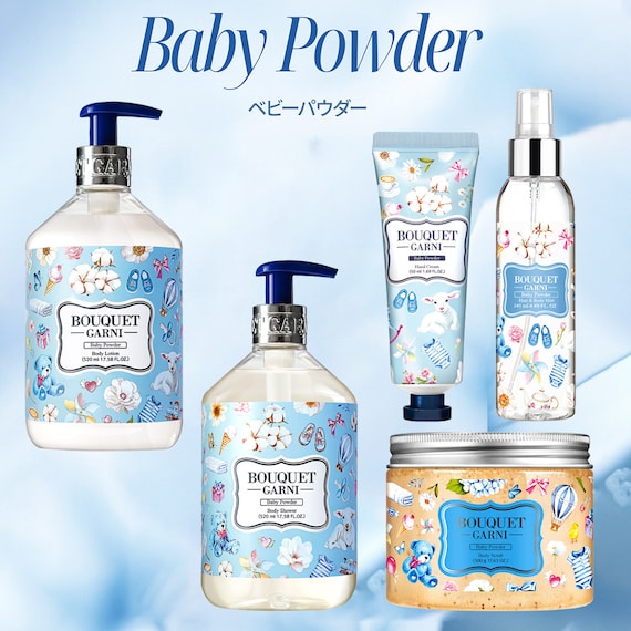 ブーケガルニ ヘア&ボディミスト(ベビーパウダーの香り) 4枚目画像