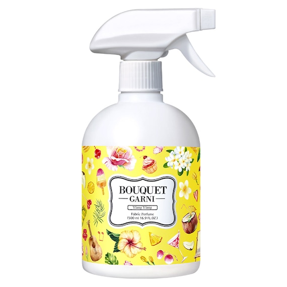 ブーケガルニ ファブリックスプレー500mL(イランイランの香り) 1枚目画像