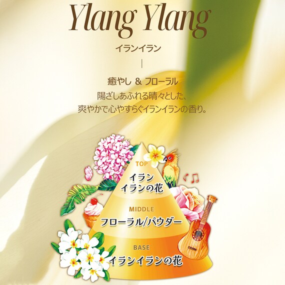 ブーケガルニ ファブリックスプレー500mL(イランイランの香り) 2枚目画像