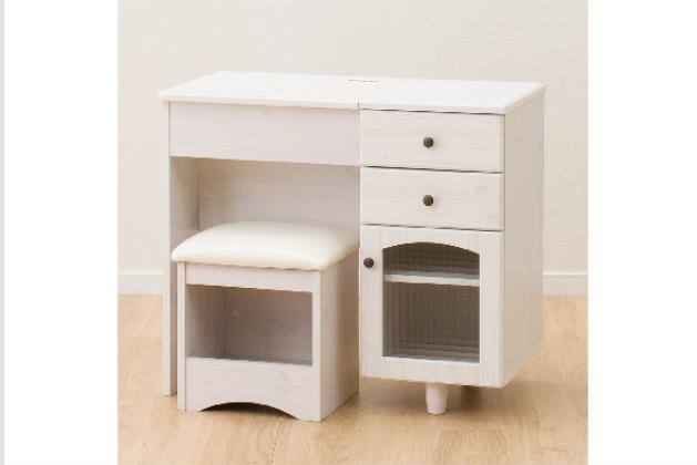 ﾃﾞｽｸﾄﾞﾚｯｻｰﾌﾛｰﾘｵ7080D WH | ニトリネット【公式】 家具・インテリア通販