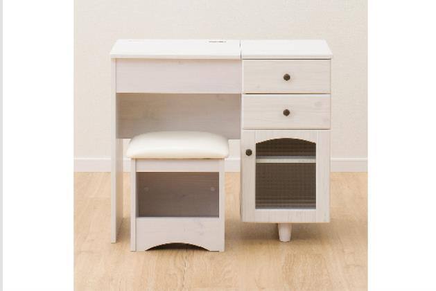 ﾃﾞｽｸﾄﾞﾚｯｻｰﾌﾛｰﾘｵ7080D WH | ニトリネット【公式】 家具・インテリア通販