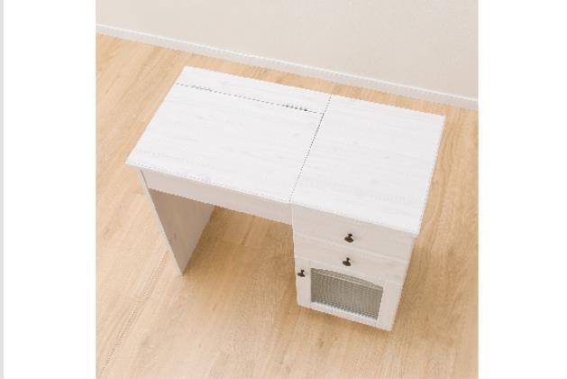 ﾃﾞｽｸﾄﾞﾚｯｻｰﾌﾛｰﾘｵ7080D WH | ニトリネット【公式】 家具・インテリア通販