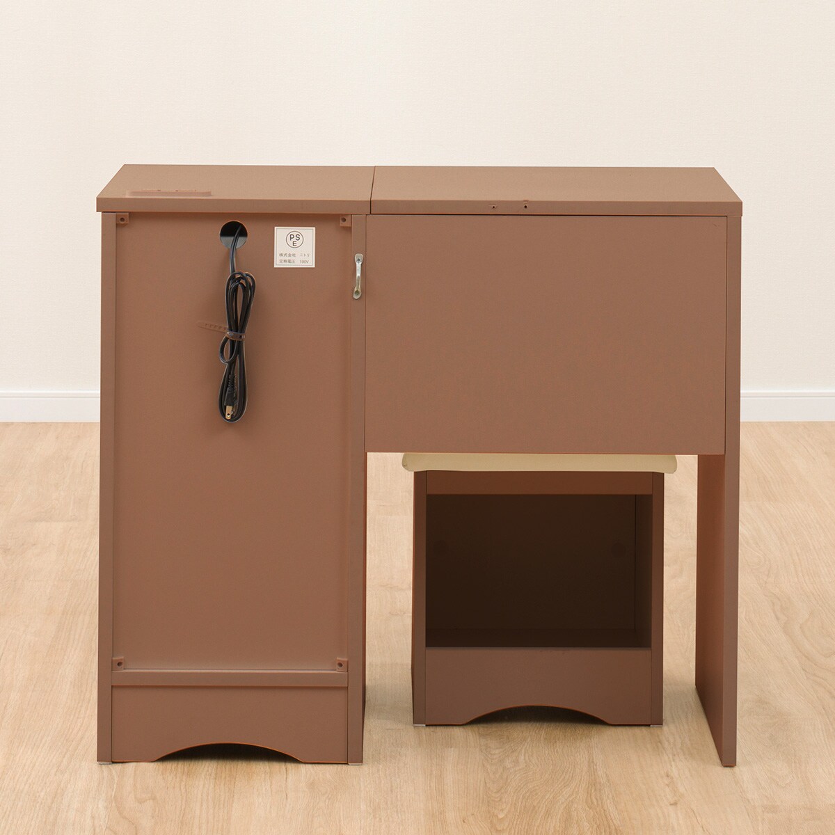 デスクドレッサー(DR011 MBR) | ニトリネット【公式】 家具