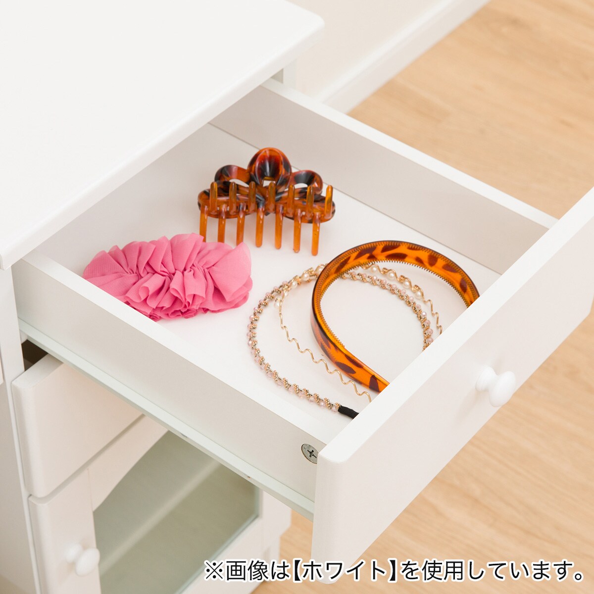 デスクドレッサー(DR011 MBR) | ニトリネット【公式】 家具