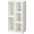 カラーボックス Nカラボ 45-3SH(ホワイトウォッシュ) 1枚目画像