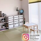 連結できるNカラボ 扉付き 4段(ライトブラウン) 14枚目画像