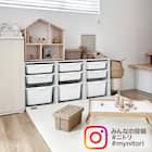 連結できるNカラボ用追加棚板 ワイド(ライトブラウン) 4枚目画像