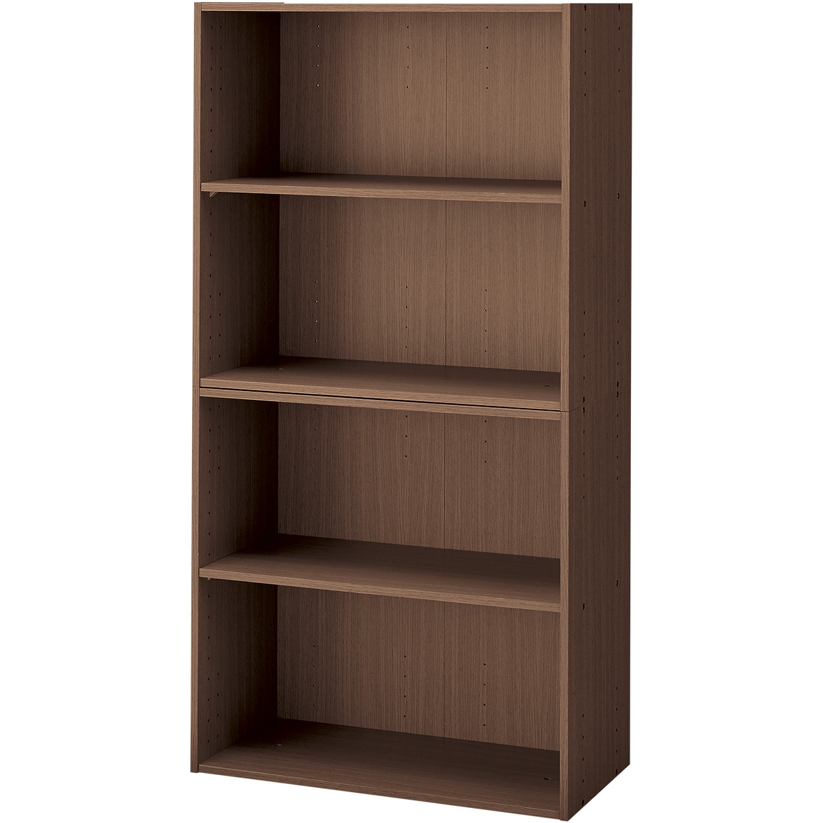 連結できるNカラボ ワイド 4段(ミドルブラウン) | ニトリネット【公式