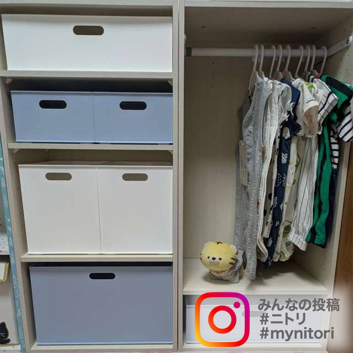 連結できるNカラボ用追加棚板 レギュラー(ミドルブラウン) | ニトリ