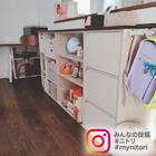 連結できるNカラボ 扉付き 4段(ブラック) 9枚目画像