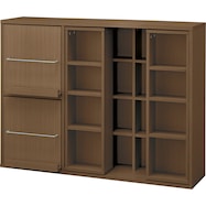 スライド本棚(テイルD120)