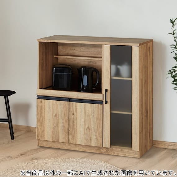 レンジ台 (フォルム RE9090G LBR) 1枚目画像