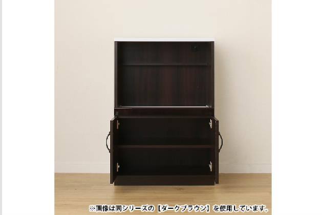 食器棚 ニトリ ブリエ NTG9060 幅59.8×奥行39.5×高177.6㎝ ナチュラル キッチン収納 苫小牧西店 ナチュラルテイストのスリム食器棚 (WW) | ニトリネット【公式】 家具