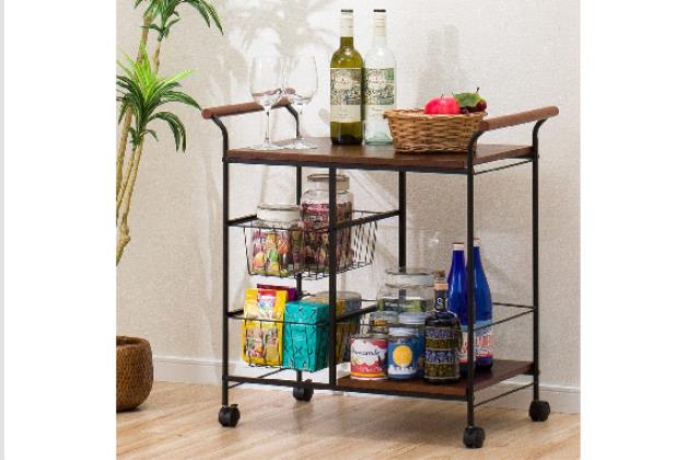 ニトリ キッチンワゴン トリエステ 7169 MBR ミドルブラウン ﾜｺﾞﾝ ﾄﾘｴｽﾃ 7169 MBR | ニトリネット【公式】 家具・インテリア通販