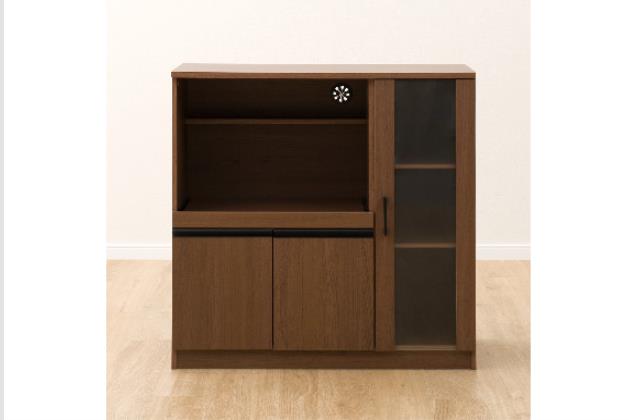 【美品】ニトリ レンジ台(フォルムN RE1175 MBR） 12月6日まで出品 ﾚﾝｼﾞﾀﾞｲﾌｫﾙﾑNRE9090G MBR | ニトリネット【公式】 家具