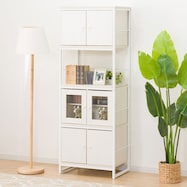 シェルフファルキャビネットセット(シェルフ1659/ガラスキャビネット36/キャビネット)