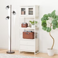 シェルフ ファルセット(シェルフ1659 MBR/ガラスキャビネット36 MBR/引出し MBR)