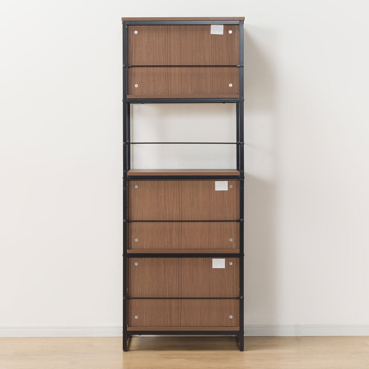 シェルフ ファルセット(シェルフ1659 MBR/ガラスキャビネット36 MBR