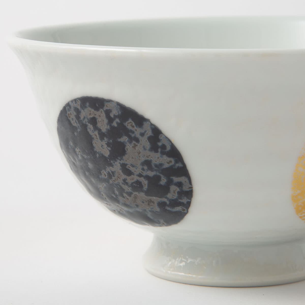 軽量茶碗 金彩丸紋GY(有田焼) | ニトリネット【公式】 家具