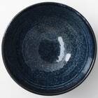 軽量目盛付き飯碗(ネイビー 美濃焼) 3枚目画像