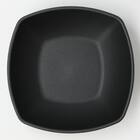 14.5cm高耐熱角鉢 SPS(ブラック) 2枚目画像