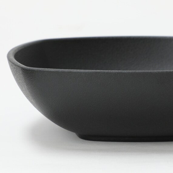 14.5cm高耐熱角鉢 SPS(ブラック) 6枚目画像