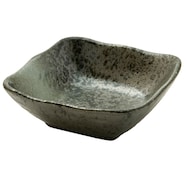 【緑吹天目】 角鉢 10cm (MT-56)