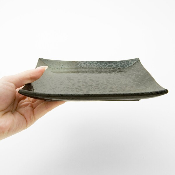 元角皿 桐井陶器産業12.5cm角皿WH << KOHNOオンラインショップ