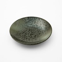 皿 14cm (緑吹天目 MT-161)